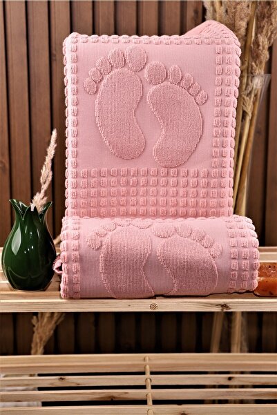 Özdilek Zimski otirač 50*70, ručnik za noge, 2 komada, roze