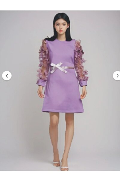 Melek Bebeğim Rochie pentru fete cu mâneci din tul cu fluturi pentru ocazii s...