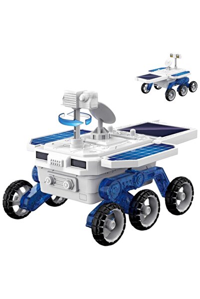 OEM Space robot car type with 6 wheels, foldable photovoltaic solar charging panel, for 6 years+