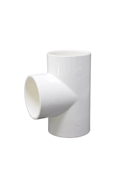 GENERAL White plastic T-elbow, pressure 40, 4H - Zent