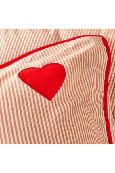 ASPARTAM Soft Luthien Single Duvet Cover Set - Red