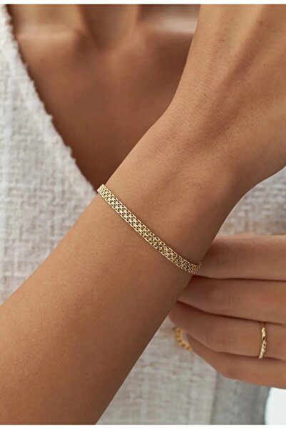 Hakan Güler Kuyumculuk Altın Hediyelik Bismarck Model Bilezik