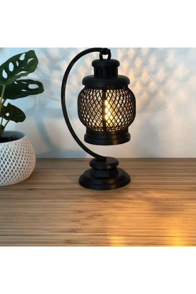 Elektra Mini Dekoratif Lantern Tealight Mumluk – Masa & Raf Süsü