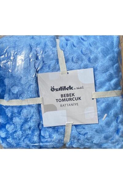 Özdilek Tomurcuk Bebe Blanket Si 90*110 Blue