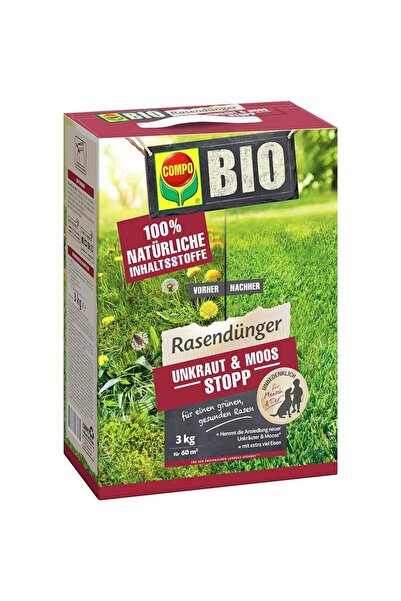 Compo Fine Granules Lawn Fertilizer, 3 kg (75 m²) -