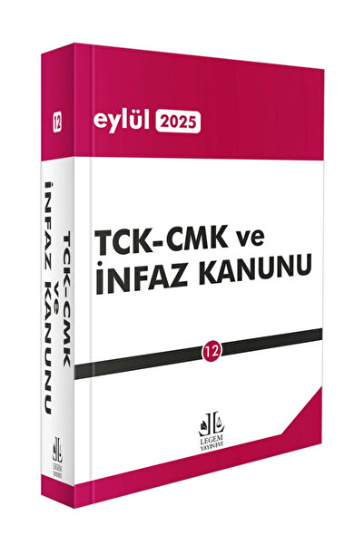 Legem Yayıncılık TCK-CMK ve İnfaz Kanunu/ÖZEL BASKILI KRAFT DEFTER HEDİYE
