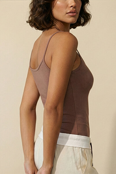 AUW Basic Women's String Strap Tank Top Modal Cotton 3-Piece - Softfit