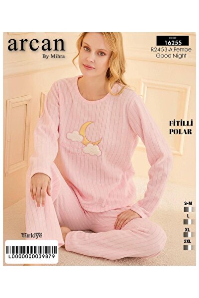 Mihra Corded Fabric Polar Pajama Set Pjf1625501