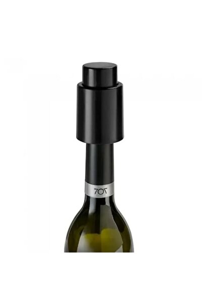 dalimag Vacuum Stopper for Wine Bottles, ABS, 8 cm, Black,