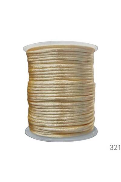 Unbrande Satin Braid Thread, 2 mm
