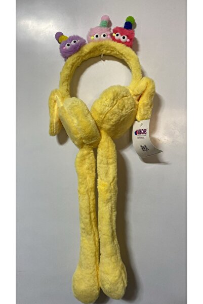 EBMER Ears Shield Movable Plush Headset Cool Plays with Sound High Plush Quality Earphone