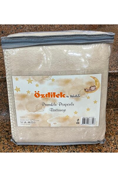 Özdilek قطن عبوة من كريم بوم بوم بيبي بطانية سي
