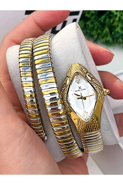 Daniel Klein Marka Kadın Yılan Saat çelik kararmaz su almaz orijinal ürün