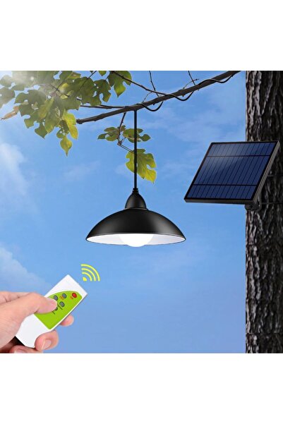 hoffmans Solar Pendulum Lamp with 1 Bev - Solar Panel, 3M Cable, Remote Control, 3 Brightness Levels