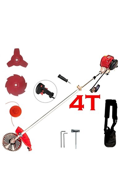 Craft-Tec Motocoasa Benzina Profesionala Craft-Tech - 7.5 CP, 62 CC, 4 Timpi, 16 Accesorii, 3 Discuri Metal