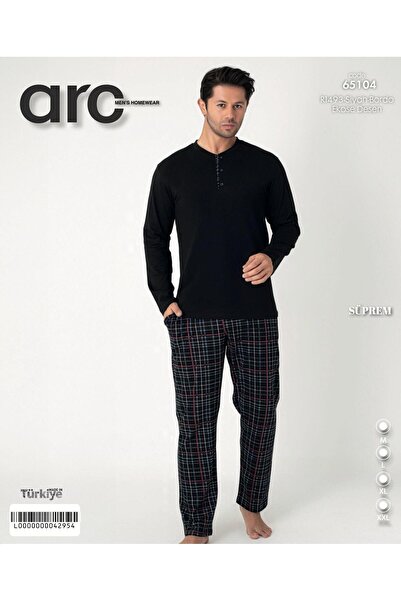 Mihra Single jersey men's pajama set pjf6510404