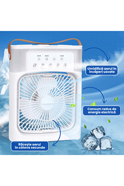 OferteTop Portable Air Conditioner with Water Tank and Ambient LED