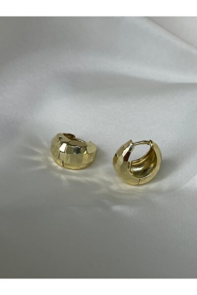 Twinssis Accessories أقراط دائرية صغيرة طراز هوني كومب