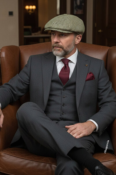 Ritagarcia Чоловіча шапка-вушанка з пір'ястими жалюзі Чаша Тканина Sapka Beanie