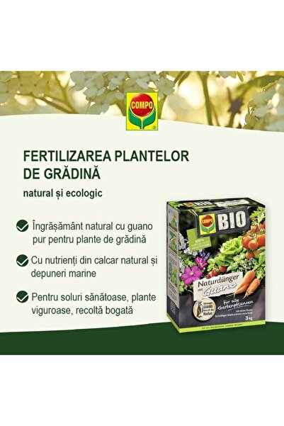 Compo Fertilizer with Guano, 1 kg,
