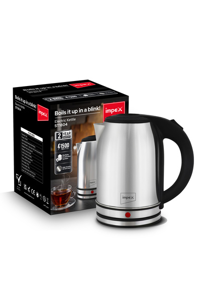 İMPEX 1.8L Electric Kettle SS304 (STEAMER1804)