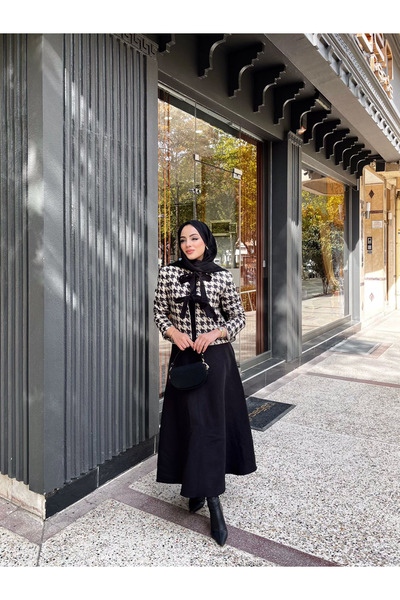 QASHE Goose Foot Pattern Double Set 6512