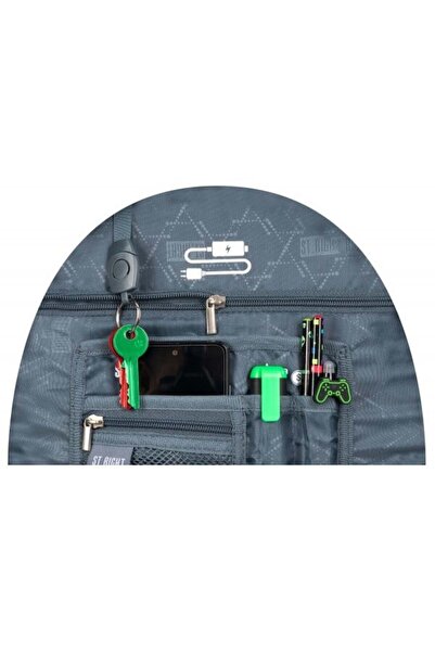 ST Right Backpack BP07 Moon Surface 4 compartments 42x30x20