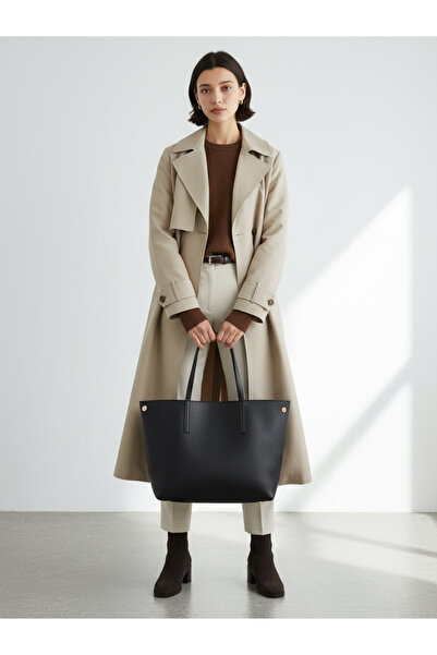 Rivina حقيبة يد وكتف نسائية كبيرة الحجم من ميغي، موديل واسع الحجم، باللون الأسود