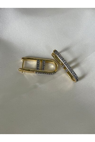 Twinssis Accessories Zircon Stone Rectangular Earrings