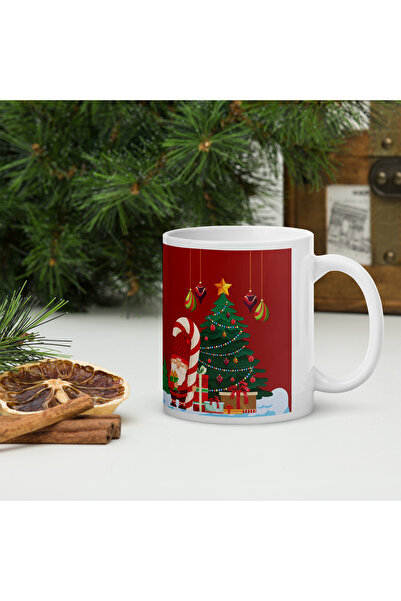 BaoBao Christmas ceramic mug 330 ml (11 oz) – festive design, durable, Wholesale