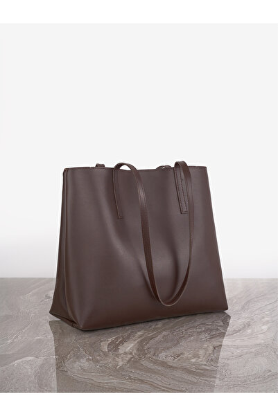 Rivina Megi Women's Large Size Tote Wide Volume Model Hand and Shoulder Bag