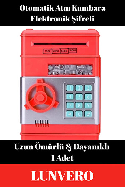 Lunvero Premium Pilli Otomatik Abs Plastik Elektronik Şifreli Otomatik Kağıt ...