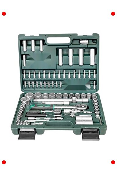 hepsiibirarada Professional Socket Wrench Set - 94 Pieces, Comprehensive