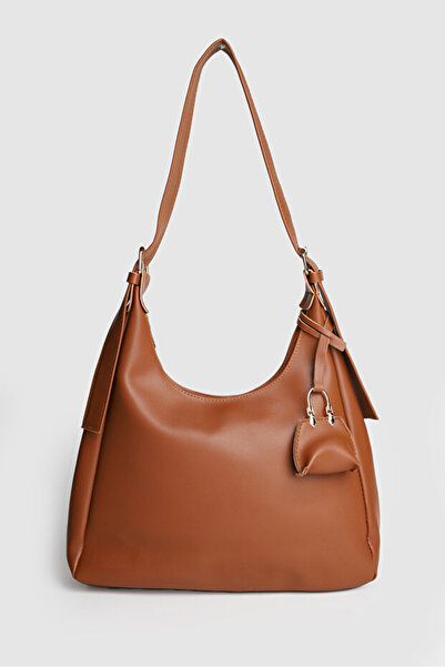 Rivina Navo Women's Mini Charm Detailed Medium Size Hand and Shoulder Bag