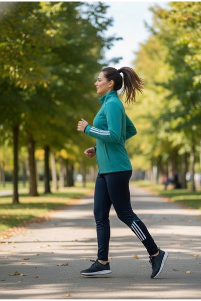 YusGos Women's Zippered Diving Scuba Fabric High Quality Leggings Top Sports Tracksuit Set