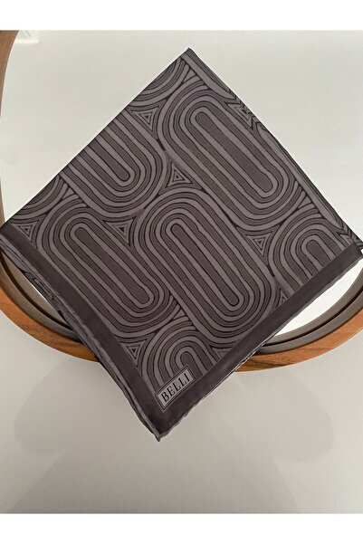 Belli Rhythm Pattern Twill Silk Scarf