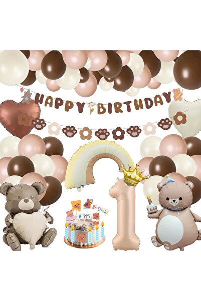 OSN decoratiune zi de nastere 1 an ursuleti