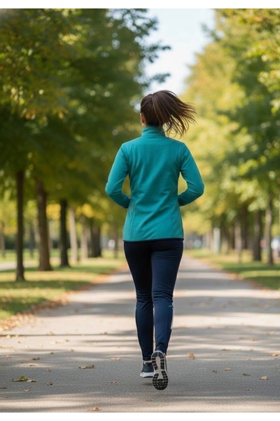 YusGos Women's Zippered Diving Scuba Fabric High Quality Leggings Top Sports Tracksuit Set