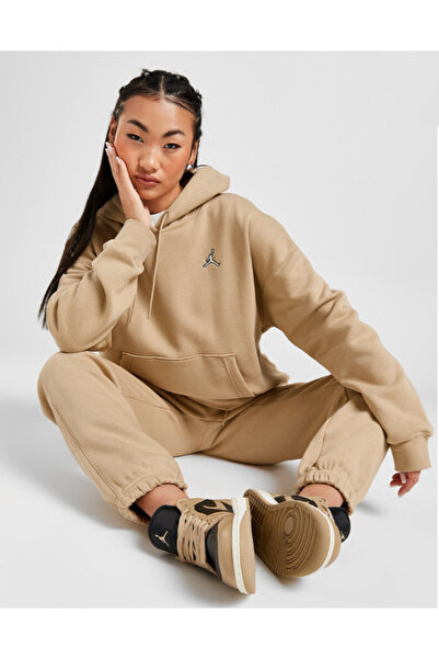 JORDAN Γυναικείο φούτερ Brooklyn Fleece σε γκρι χρώμα