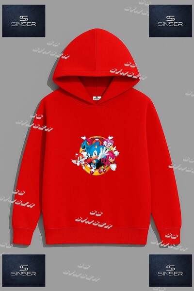 SS SİNSER سويت شيرت SWEAT للجنسين من نوع "SONIC COKLU CEMBER ICENDE" مطبوع