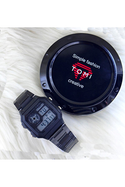 Tomi Digital Sport Watch - Military Style - Chronograph & Countdown Timer - Water Resistant 50M