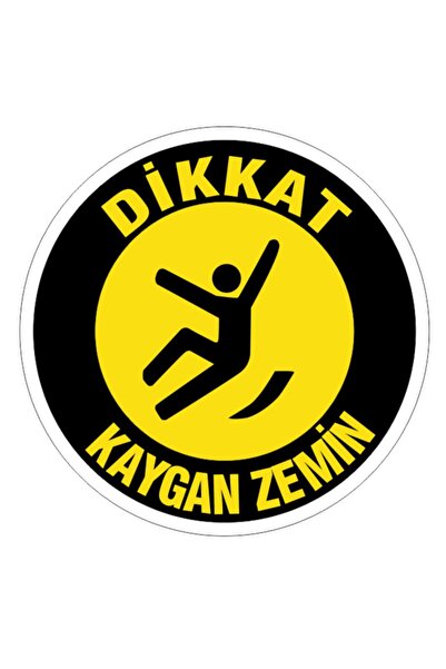 ünalgrup Dikkat Kaygan Zemin Yer Etiketi