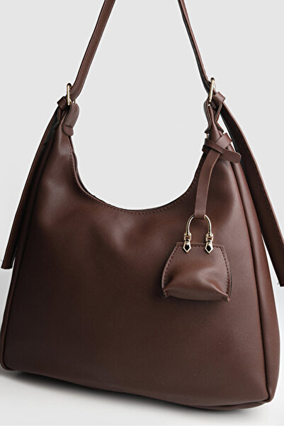 Rivina Navo Women's Mini Charm Detailed Medium Size Hand and Shoulder Bag