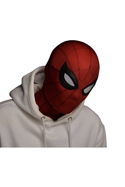 Marvel Spider-Man Spider-Man Cosplay Mask (Marvel Legends Avengers) - Moving Eyes, Ring Remote, Rechargeable