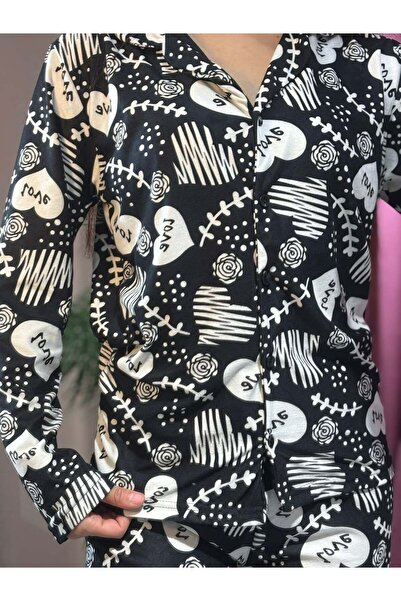 inci bayan giyim SUEDE PAJAMA SET