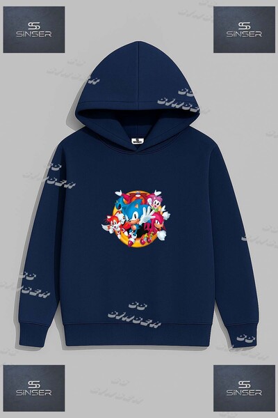 SS SİNSER سويت شيرت SWEAT للجنسين من نوع "SONIC COKLU CEMBER ICENDE" مطبوع