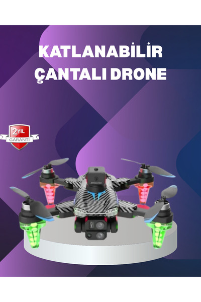 UCUZTEKNO Katlanabilir Drone 1080P Kamera Full HD Çekim Hafif ve Taşınabilir