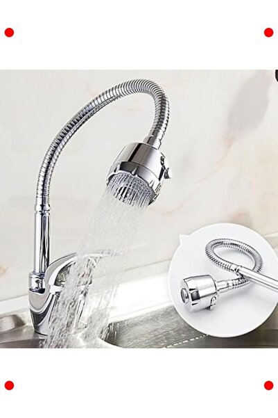 markentegra Swan Type Spiral Hose Kitchen Sink, Chrome