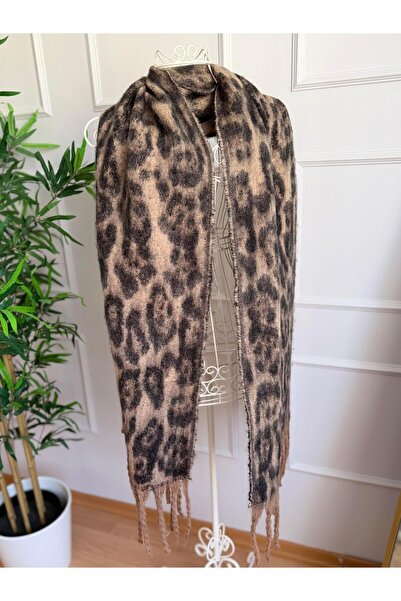Venus Design Kalın Leopar Atkı