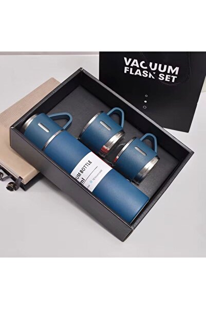OEM Set Termos Premium cu 2 Căni – Pereți Dubli Vacuum, Design Elegant, Ideal pentru Călătorii, Birou